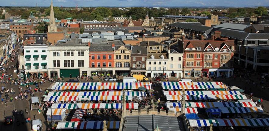 Cambridge market place